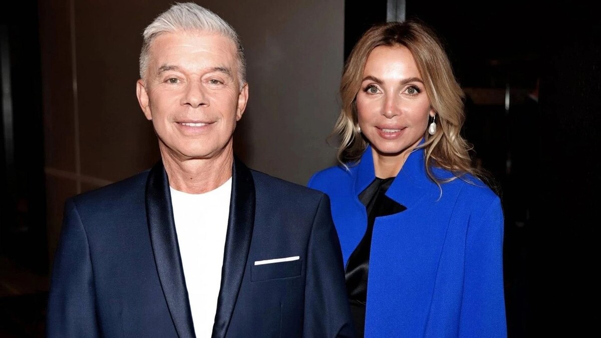    Олег Газманов с женой Мариной