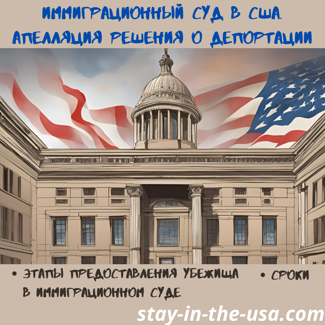 Иммиграционный суд в США. Апелляция решения о депортации