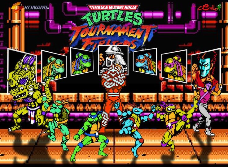 Почему Черепашки-ниндзя дерутся друг с другом? - Сюжет игры на Dendy "TMNT: Tournament Fighters"