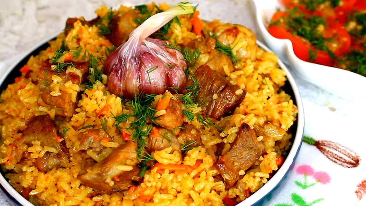 Узбекский плов - пошаговый рецепт вкусного, рассыпчатого плова