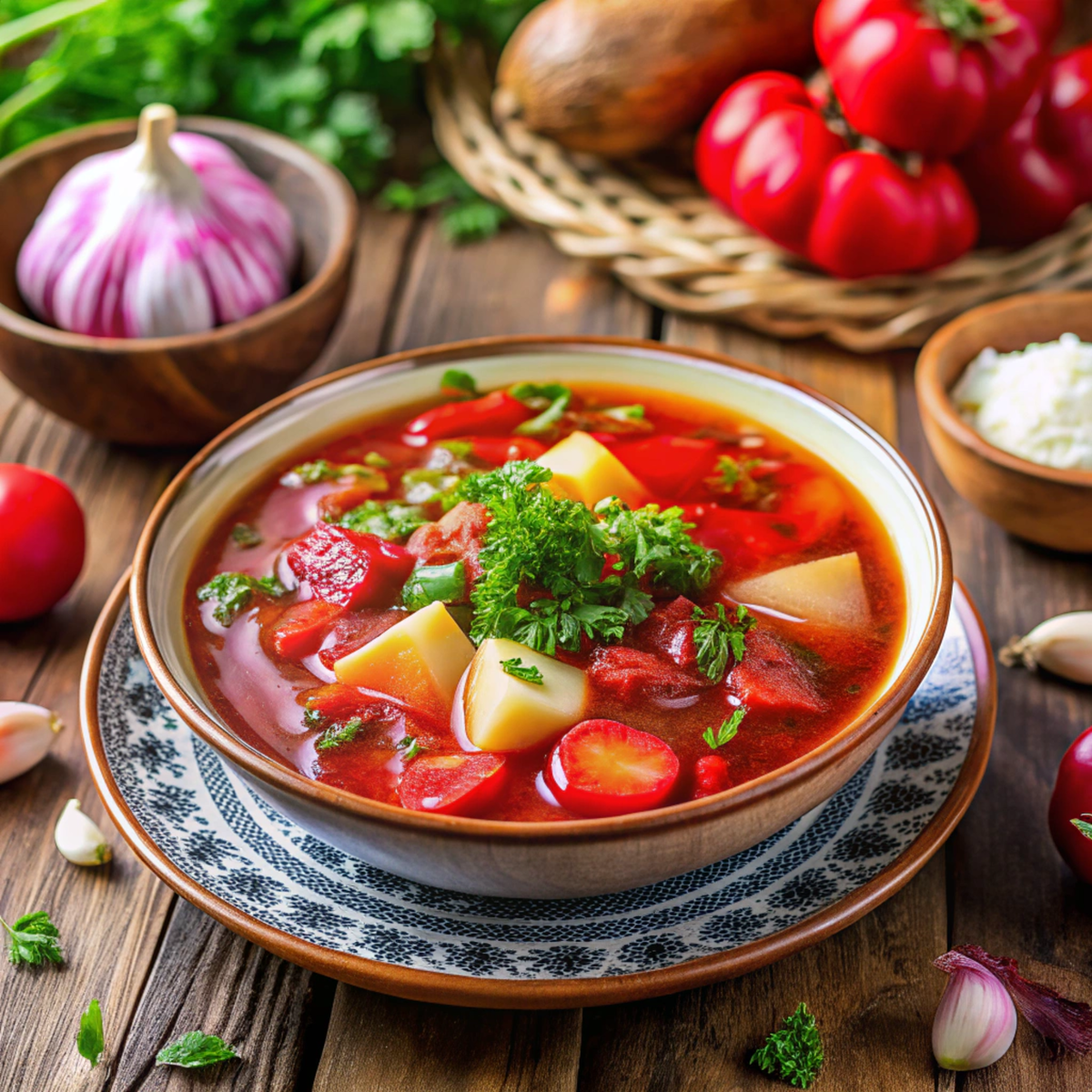 Борщ классический: кулинарный шедевр из прошлого