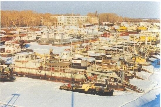 Лимендский затон в 80-х