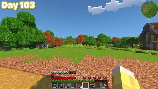 Я потратил 200 дней на строительство Идеальной Уютной фермы в Minecraft