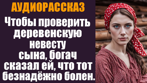 Чтобы проверить деревенскую невесту сына, богач сказал ей, что тот безнадёжно болен.