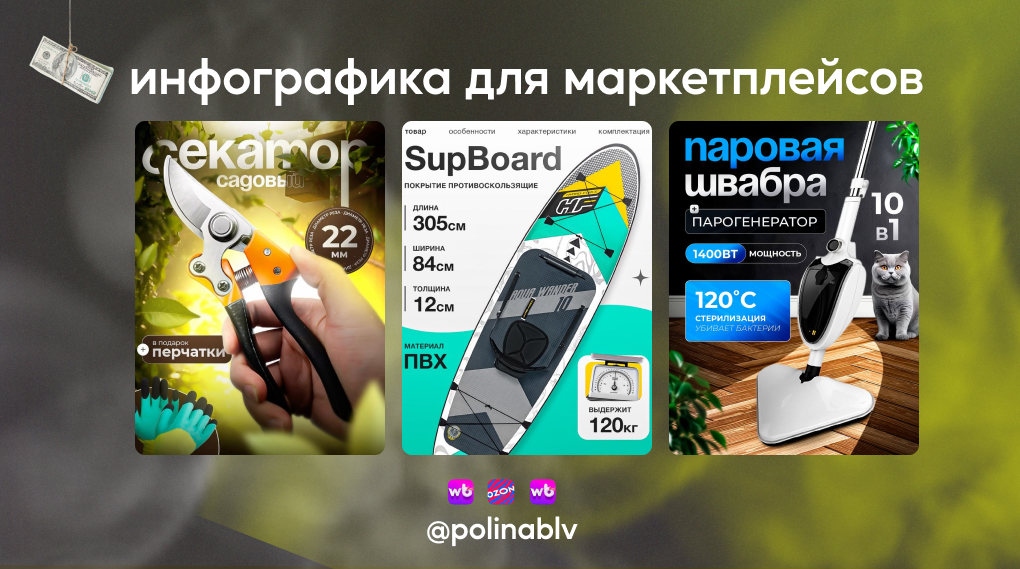 Это моя работа на фрилансе - создаю карточки товаров для маркетплейсов! 80-100к/месяц!