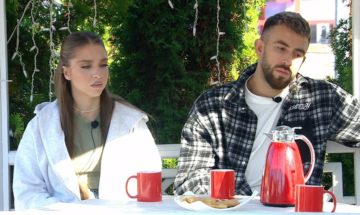 Игорь Григорьев и Катя Квашникова (фото из эфира на «Okko»)