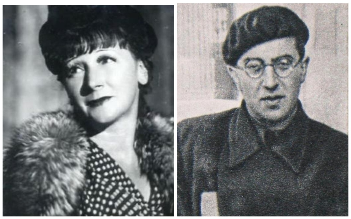 Рина Зеленая и Михаил Кольцов
