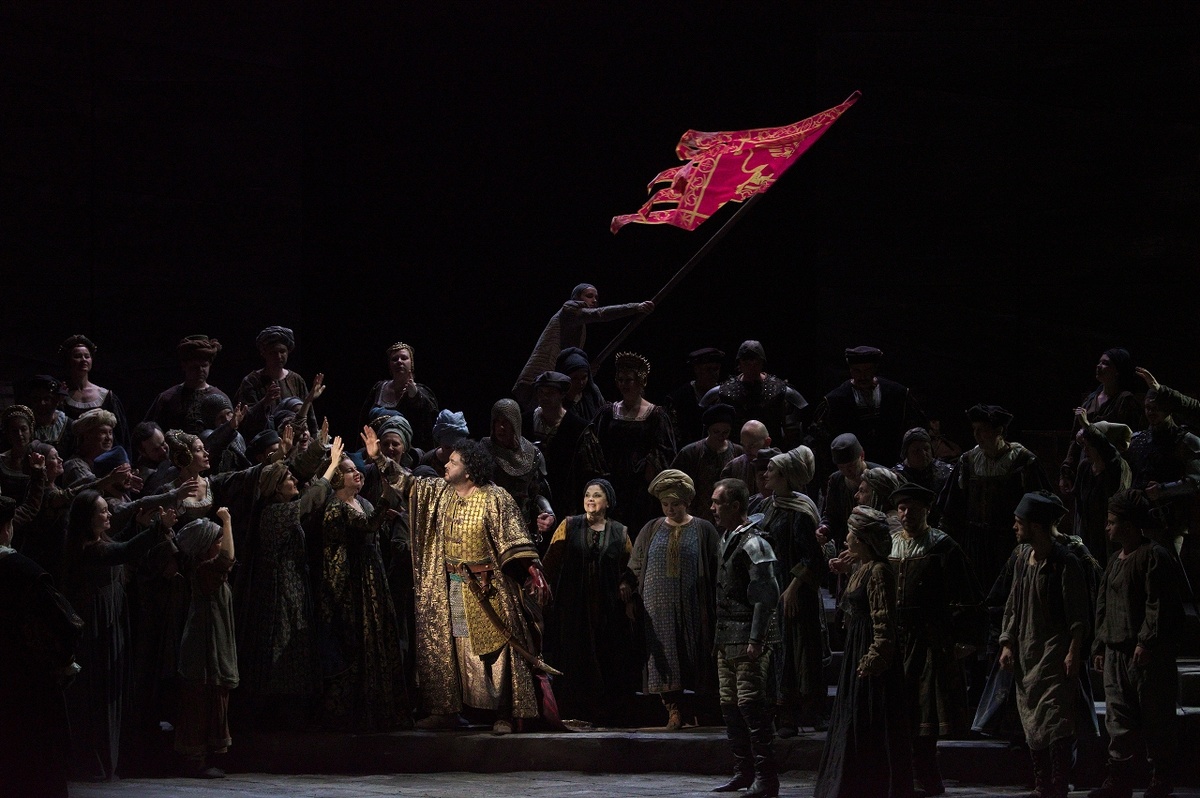 Николай Ерохин ( Отелло), фото с официального сайта МАМТа