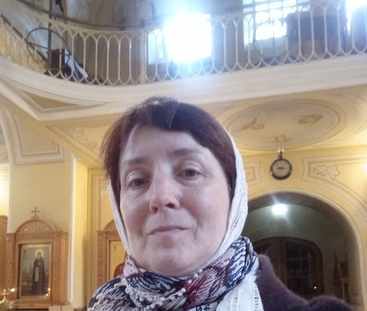Автор в храме архистратига Михаила
