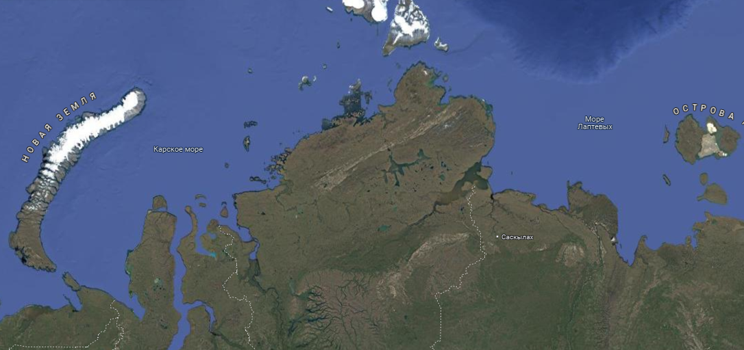 Полуостров Таймыр делает Северный морской путь более протяжённым и опасным