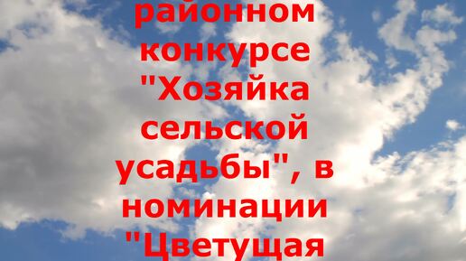 Участвовала в районном конкурсе