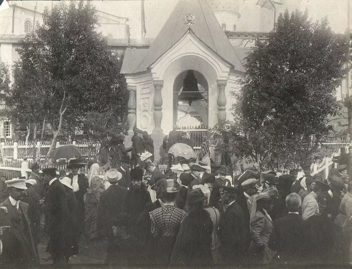 Царская колокольня. Соловецкий монастырь. Фотографии и литографии 1880-1916 гг.
