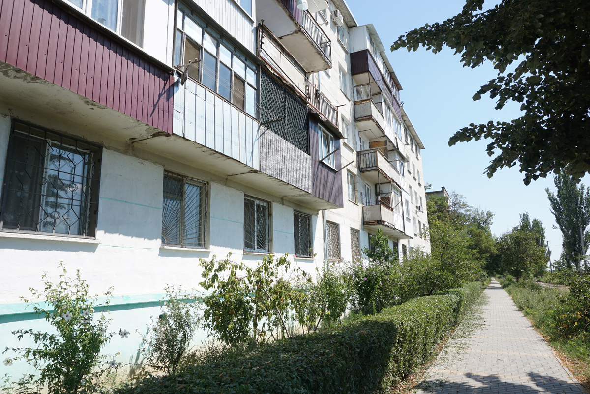 Дом в начале ул. Космонавтов