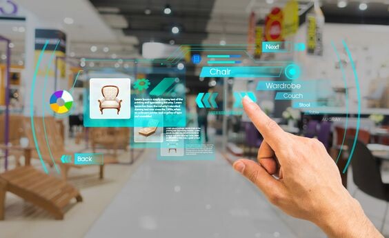 AR-очки в магазине