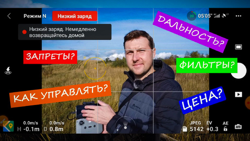 Дроны. Информация для начинающих!