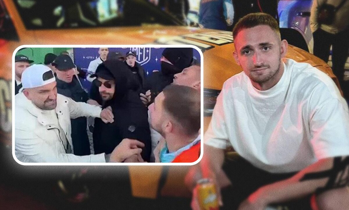     Литвин начал драку на медиалиге по футболу