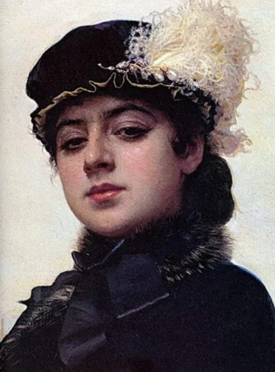 "Незнакомка", картина Крамского.