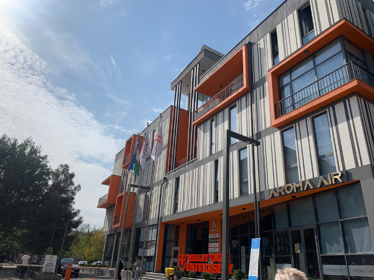 Учебный центр, в котором я сдавал IELTS, в городе Ташкент. 