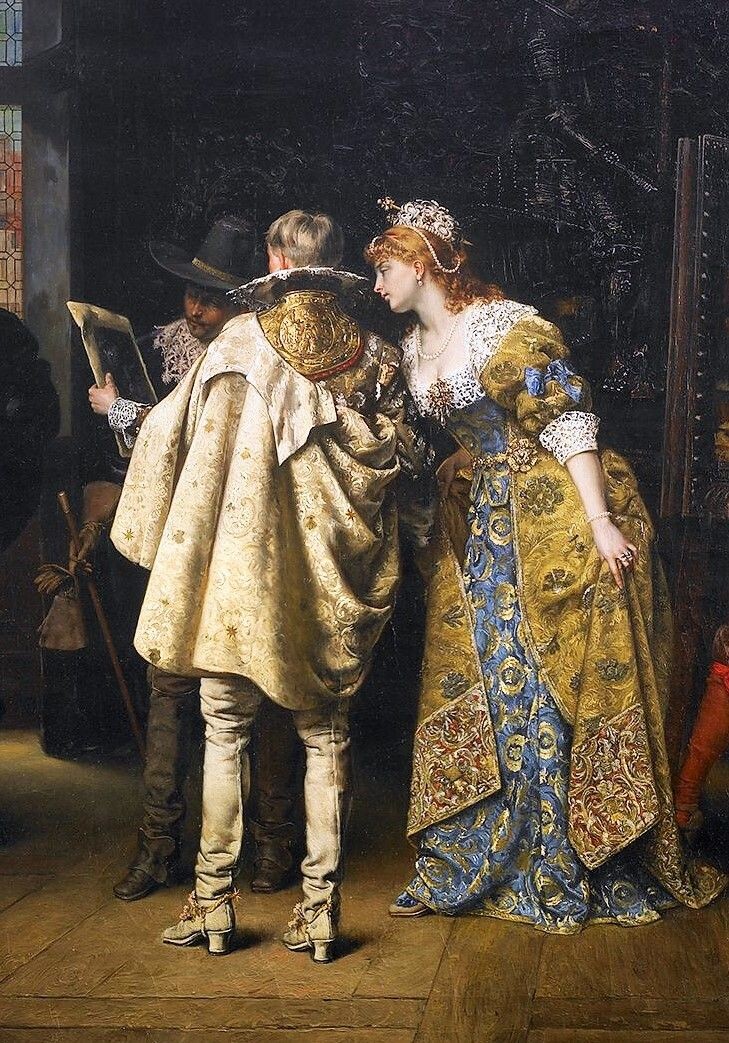 Художник Адольф Лесрель