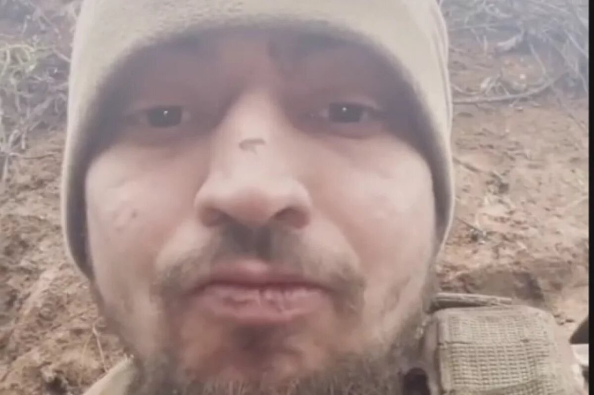    Боец ВСУ в окружении российских войск записал последнее видео для родных