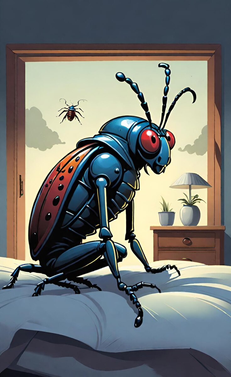 Постельный клоп глазами нейросети