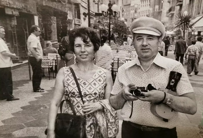 Михаил и Раиса Горбачевы в Ницце. / Фото: pinterest.com