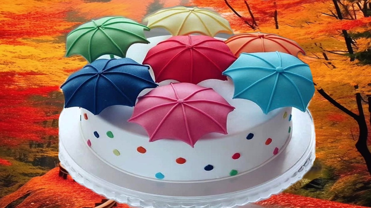 Тест-гадалка "Предсказание на сахарных зонтиках в торте"