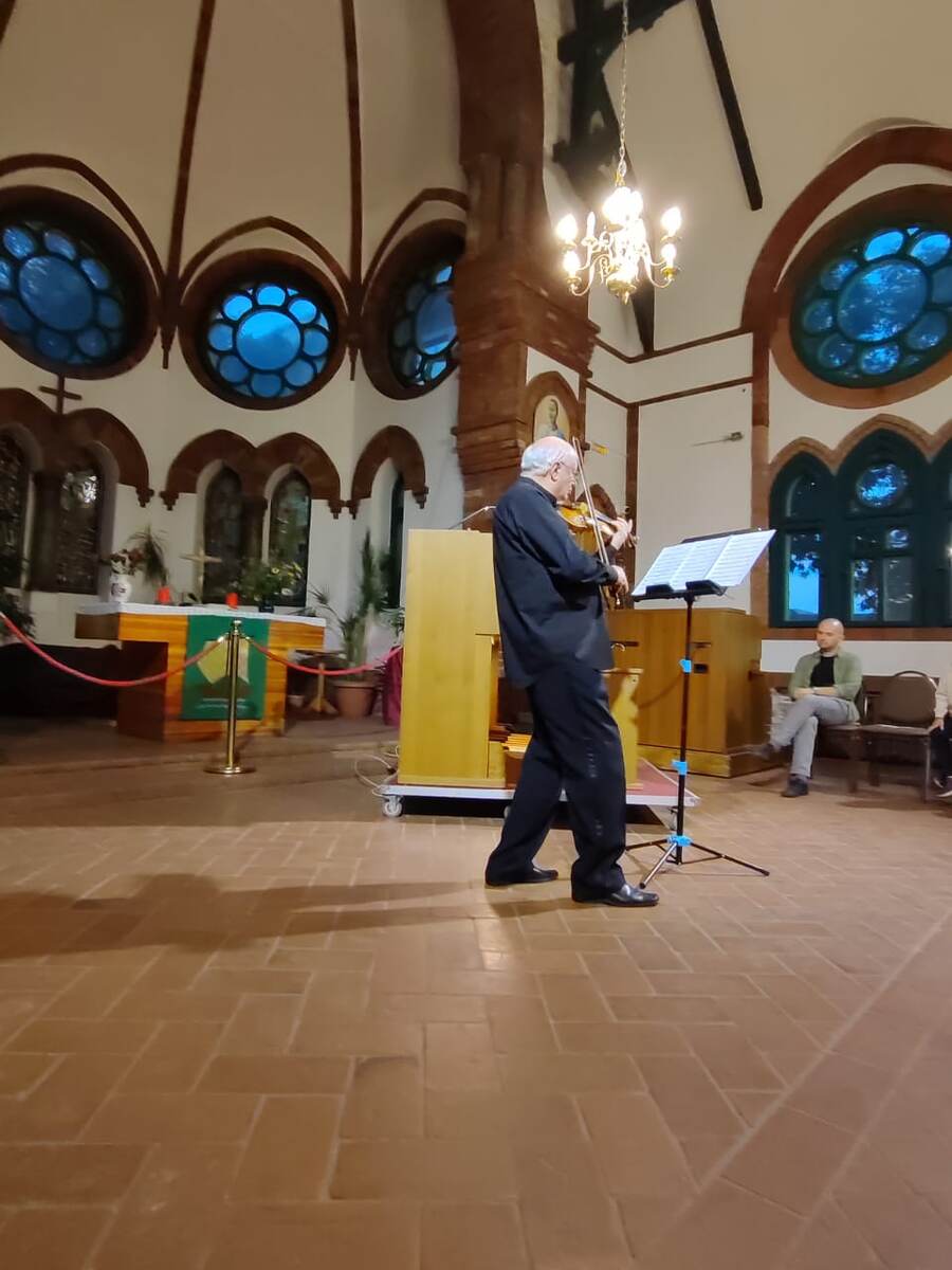 13.09.24 Евагелическо _ Лютеранская Церковь св. Павла. Концерт памяти Пастора Манфреда Брокманна. Выступающий - Феликс Кальман.