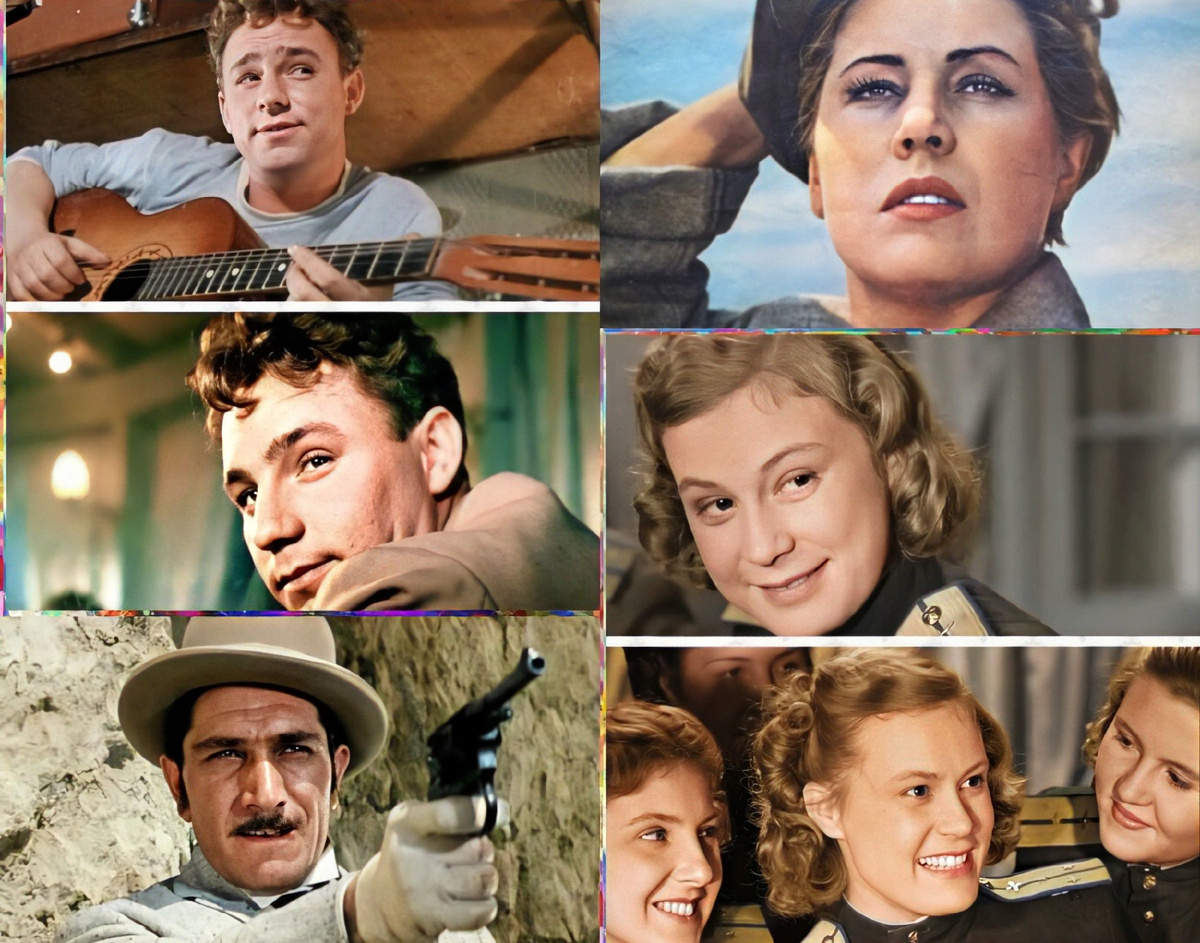 мой фотоколлаж - Актёры советского кинематографа. Тест 20 вопросов