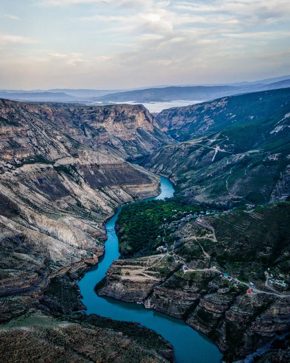 Сулакский Каньон близ посёлка Дубки