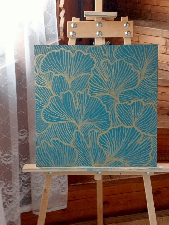 Картина Листья Гинкго полностью