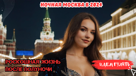 Ночная Москва в 2024: Роскошная жизнь после полуночи! 🔥