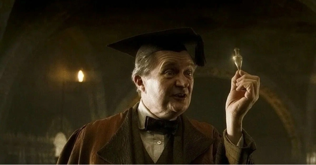 Профессор Слизнорт. Фильм Гарри Поттер
