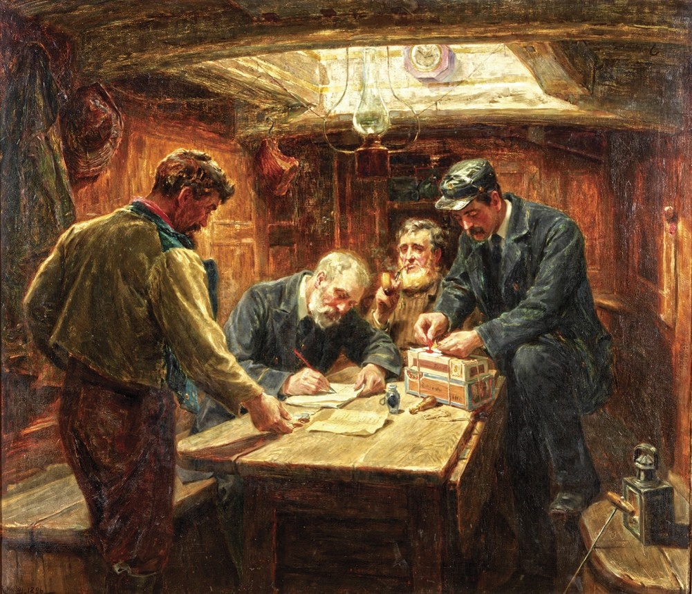  Хедлм Ральф "Оплачиваемый долг" 1896 г.