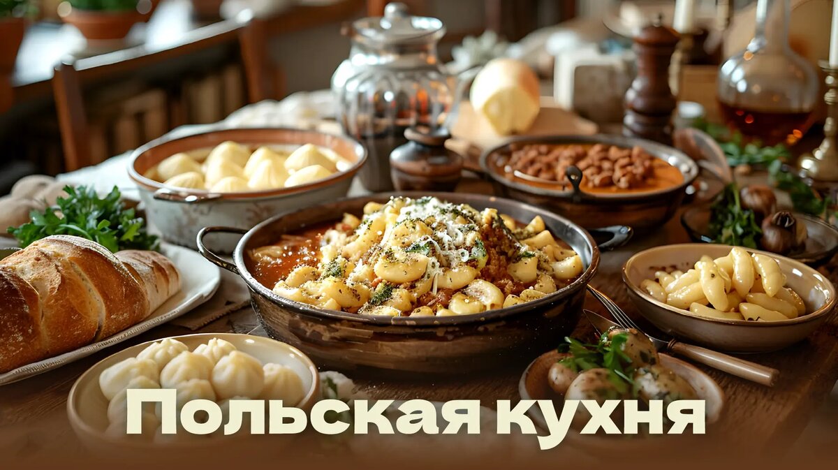 Главные блюда Польши
