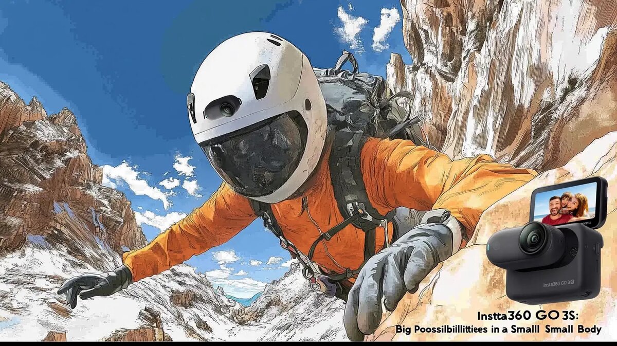 Мини-камера Insta360 GO 3S — Большие возможности в маленьком корпусе