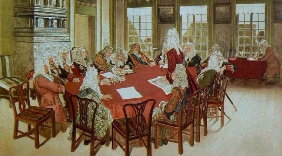 Кардовский Д. Н. Сенат в петровскую эпоху. Источник: ВК.