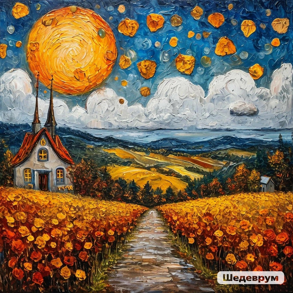 13 октября 2024 года, воскресенье /как это видит Шедеврум/