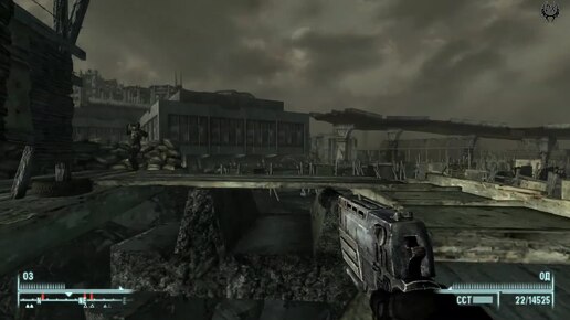 Fallout 3 Зачистка мира № 90 DC Toll Station Raider Haunt 20c