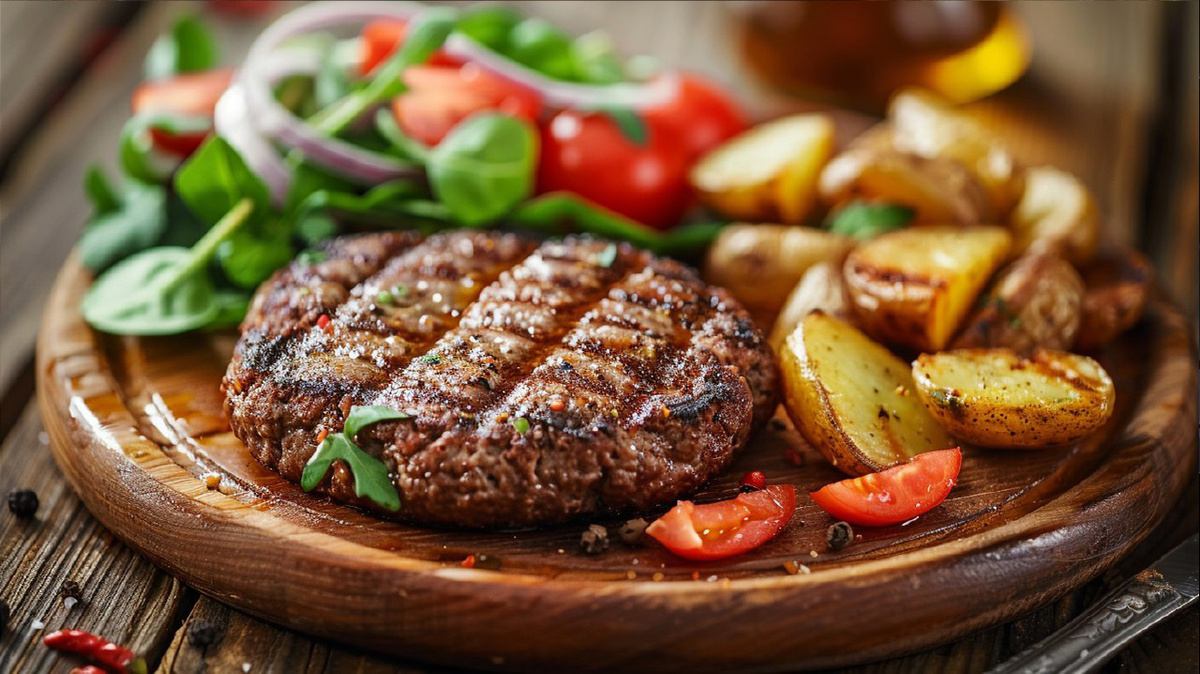 Польский плескавиц (сгенерировано Midjourney)