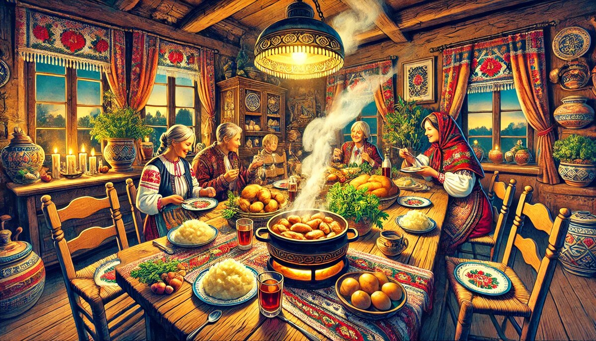 Традиции, связанные со зразами (сгенерировано DALL-E)