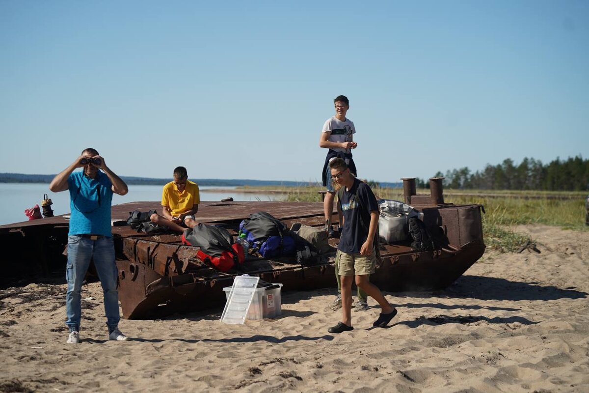 Начало поездки полуостров Заячий