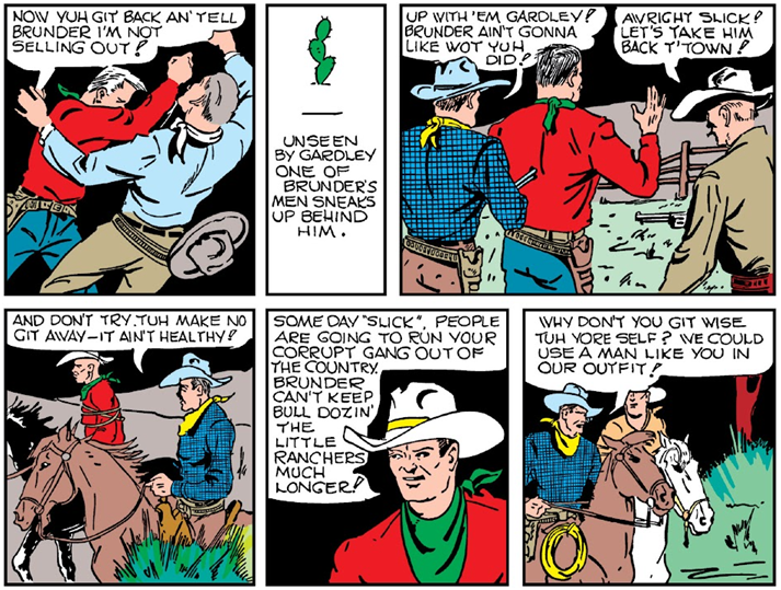 Сцены драки и поимки Джима Гардли