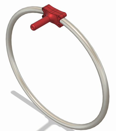 Анимация создания 3д модели. 