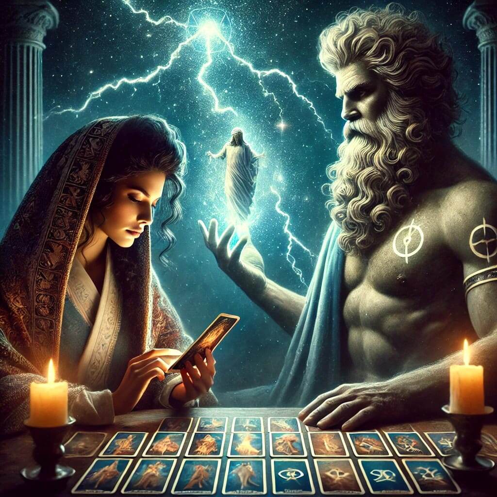 А потом один нехороший оракул разложил ему таро...