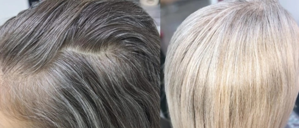 Техника маскировки седины искусство шитья седины