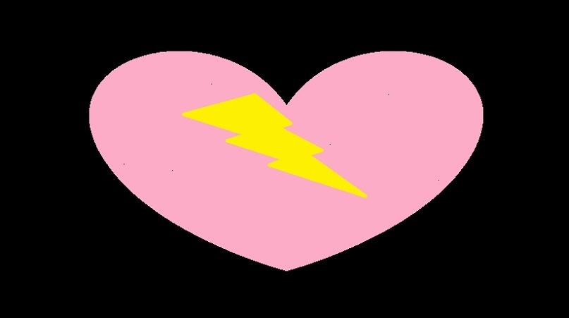 "Сила и страсть: мощь любви" рисунок Маринетт Мортем