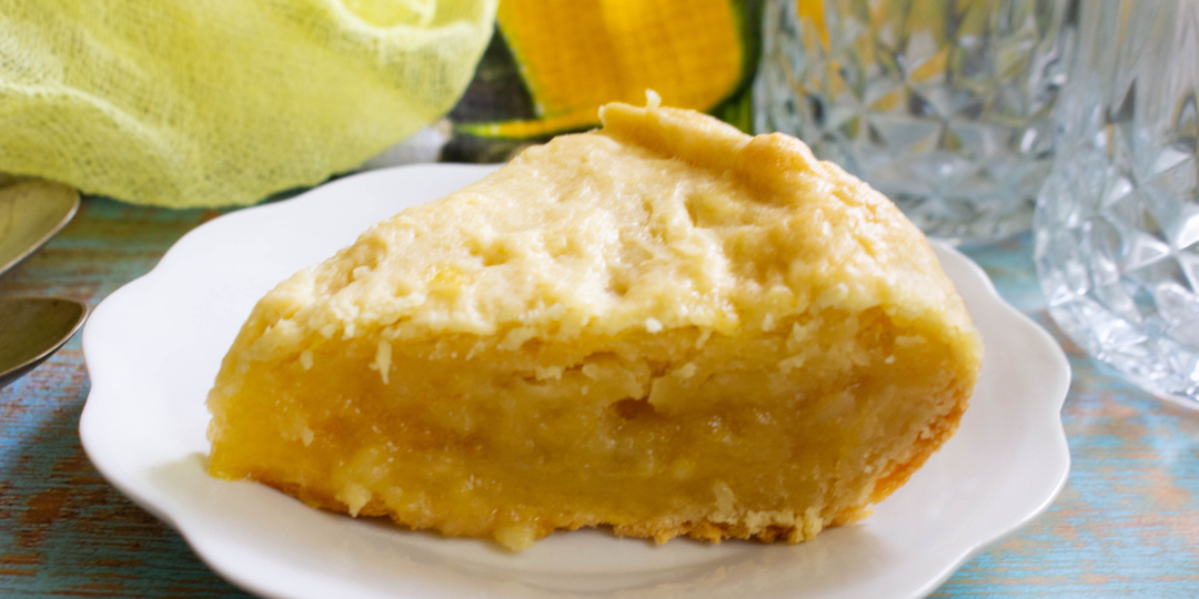 Вкусный пирог с лимонами в духовке