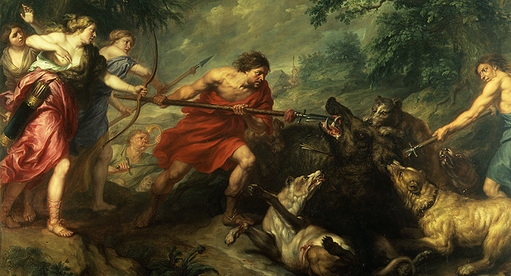 Калидонская охота. Как победить вепря?