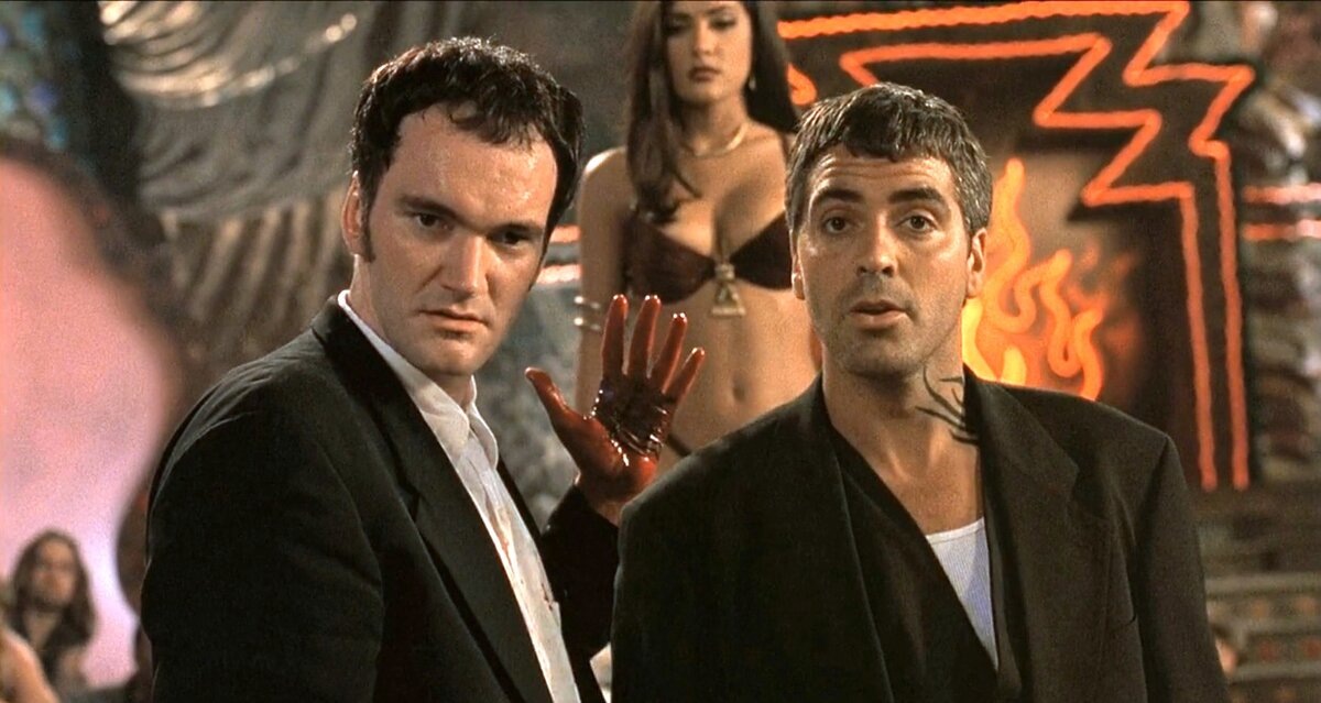 Братья Гекко в исполнении Клуни иТарантино.